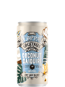 Coppa Cocktails, Coconut Daiquiri in blik
