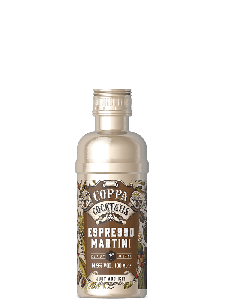 Coppa Cocktails, Espresso Martini Single Serve, 12-pack