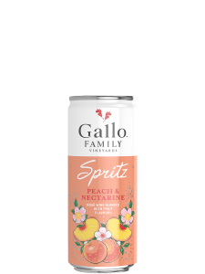 Gallo Family Vineyards, Spritz Peach & Nectarine in blik