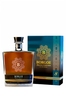 Borgoe, Reserve 8 Year Old Rum in giftpack
