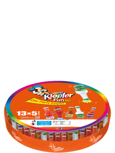 Kleiner Klopfer, Fun Mix dienblad 65x20ml