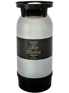 Wine On Tap, Frizzante Bianco, One Way, Fust 20 L