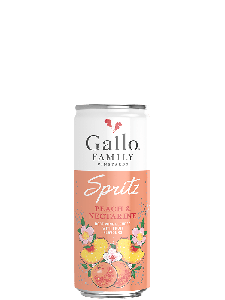 Gallo Family Vineyards, Spritz Peach & Nectarine in blik