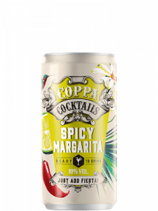 Coppa Cocktails, Spicy Margarita in blik
