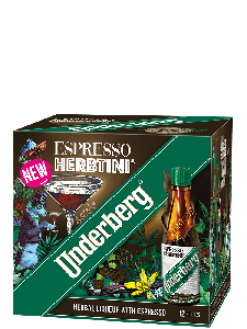 Underberg Espresso Herbtini, 12-Pack