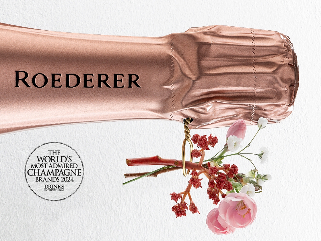 LOUIS ROEDERER: WORLD'S MOST ADMIRED CHAMPAGNE BRAND 2024!