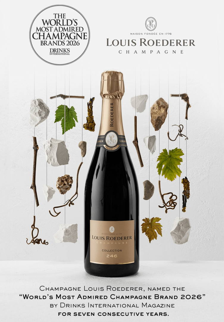 Louis Roederer Most Admired Champagne Brand
